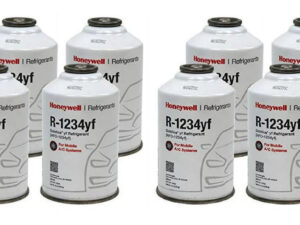 Honeywell R-1234yf Refrigerant – 8 Cans (8oz Each), Genuine – Made in USA